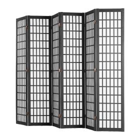 VEVOR Room Divider, 6 Panel Japanese Room Divider, Folding Privacy Screen Indoor, Portable Partition Dividers and Decoration Screens