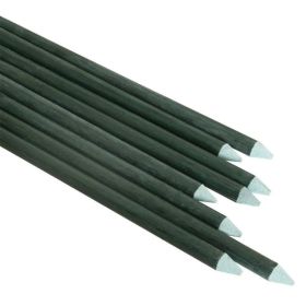 50PC 5/16inch 4ft Dark Green Solid Sticks For Plant Support Offer High Strength, Corrosion Resistance, And Durability, Suitable For Flowers, Vege (Option: 516inch4ft)