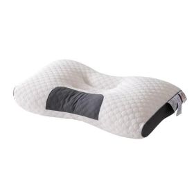 YBZ 3D Knitted Cotton Massage Pillow 1pack (Option: white)